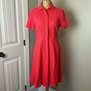 Preston & York Coral Lace Dress